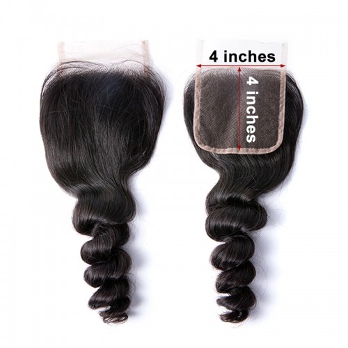 Virgin Hair Loose Wave 4X4 5x5 6x6 7x7 HD Lace Closure | Human Hair Wig | Lace Front